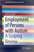 Cover: Employment of Persons with Autism - Springer