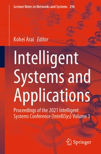 Enlarge image Cover: Intelligent Systems and Applications - Springer