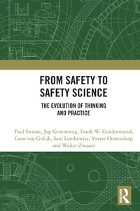 Enlarge image Cover: From Safety to Safety Science - Routledge
