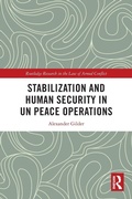 Cover: Stabilization and Human Security in UN Peace Operations - Routledge