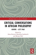 Cover: Critical Conversations in African Philosophy - Routledge