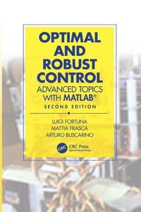 Enlarge image Cover: Optimal and Robust Control - CRC Press
