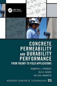 Enlarge image Cover: Concrete Permeability and Durability Performance - CRC Press