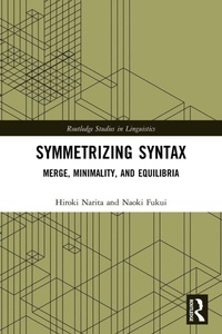 Enlarge image Cover: Symmetrizing Syntax - Routledge