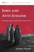 Cover: John and Anti-Judaism - Wipf and Stock Publishers