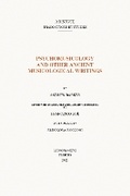 Cover: Psychomusicology and Other Ancient Musicological Writings - Peeters Publishers