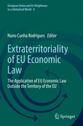 Cover: Extraterritoriality of EU Economic Law - Springer