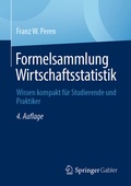 Cover: Formelsammlung Wirtschaftsstatistik - Springer Gabler