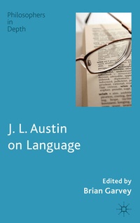 Enlarge image Cover: J. L. Austin on Language - Palgrave Macmillan