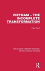 Cover: Vietnam - The Incomplete Transformation - Routledge