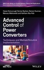 Cover: Advanced Control of Power Converters - Wiley-IEEE Press