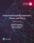 Cover: International Economics: Theory and Policy, Global Edition - Pearson Education Limited