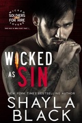 Cover: Wicked as Sin (One-Mile & Brea, Part One) - Shelley Bradley, LLC