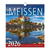 Abbildung von: Kalender Meissen 2026 - Die schönsten Ansichten - B & V Verlag