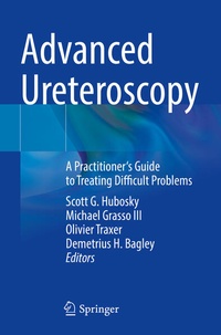 Enlarge image Cover: Advanced Ureteroscopy - Springer