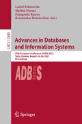 Cover: Advances in Databases and Information Systems - Springer
