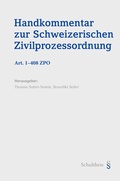 Abbildung von: Handkommentar zum Schweizer Privatrecht / Handkommentar zur Schweizerischen Zivilprozessordnung (ZPO) - Schulthess Juristische Medien