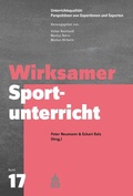 Cover: Wirksamer Sportunterricht - Schneider bei wbv