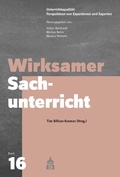 Cover: Wirksamer Sachunterricht - Schneider bei wbv