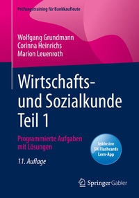 Abbildung von: Wirtschafts- und Sozialkunde Teil 1 - Springer Gabler