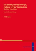 Cover: On Language, Linguistic Structure, Linguistic Software, Literature, Folk Literature, ELT, Art, Translation and Machine Translation - LINCOM GmbH
