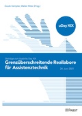 Cover: Grenz&uuml;berschreitende Reallabore f&uuml;r Assistenztechnik - Pabst Science Publishers