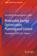 Cover: Renewable Energy Optimization, Planning and Control - Springer