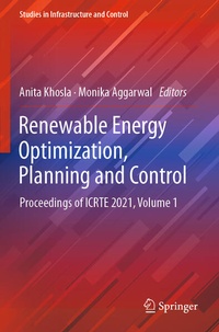 Enlarge image Cover: Renewable Energy Optimization, Planning and Control - Springer