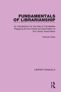 Abbildung von: Fundamentals of Librarianship - Routledge