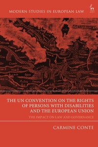 Abbildung von: The UN Convention on the Rights of Persons with Disabilities and the European Union - Hart Publishing