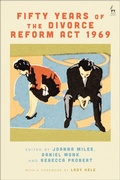 Cover: Fifty Years of the Divorce Reform Act 1969 - Hart Publishing