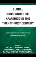 Cover: Global Jurisprudential Apartheid in the Twenty-First Century - Lexington Books
