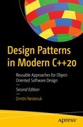 Cover: Design Patterns in Modern C++20 - APress