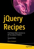 Cover: jQuery Recipes - APress