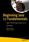 Cover: Beginning Java 17 Fundamentals - APress