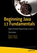 Cover: Beginning Java 17 Fundamentals - APress