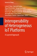 Cover: Interoperability of Heterogeneous IoT Platforms - Springer