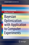 Cover: Bayesian Optimization with Application to Computer Experiments - Springer