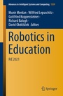 Cover: Robotics in Education - Springer