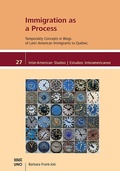 Cover: Immigration as a Process - WVT Wissenschaftlicher Verlag Trier