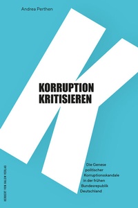 Bild: Korruption kritisieren - Herbert von Halem Verlag