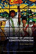 Bild: A Theory of African Constitutionalism - OUP eBook