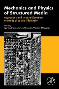 Enlarge image Cover: Mechanics and Physics of Structured Media - Academic Press