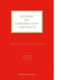 Cover: Keating on Construction Contracts 1st Supplement - Sweet & Maxwell