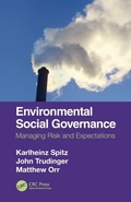Cover: Environmental Social Governance - CRC Press