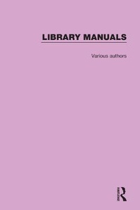 Enlarge image Cover: Library Manuals - Routledge