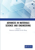 Cover: Advances in Materials Science and Engineering - CRC Press