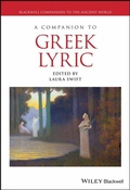 Cover: A Companion to Greek Lyric - Wiley