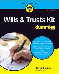 Abbildung von: Wills & Trusts Kit For Dummies - Wiley-Blackwell