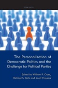 Cover: The Personalization of Democratic Politics and the Challenge for Political Parties - ECPR Press
